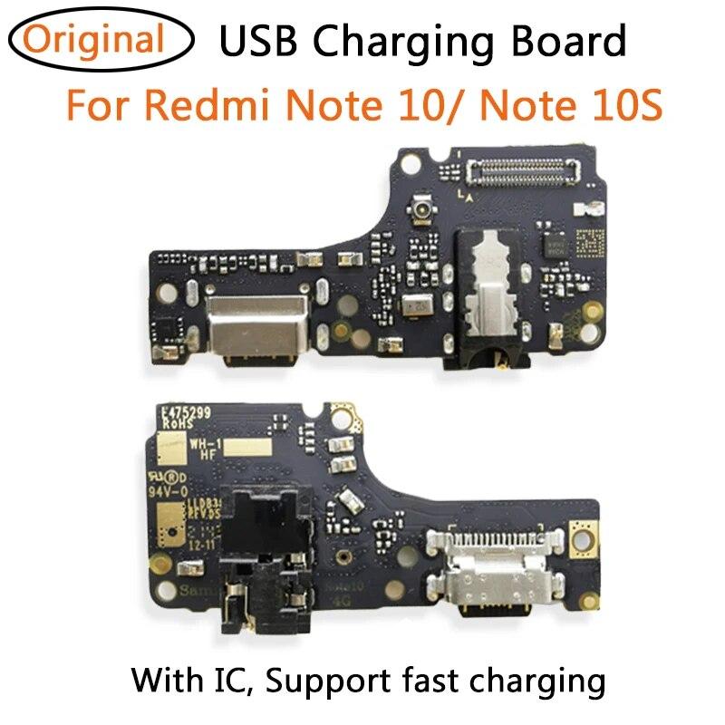 Для Xiaomi Redmi Note 10 Pro 10s 10X 10Pro 4G 5G USB-док-станция для зарядки, соединительная плата, гибкий кабель