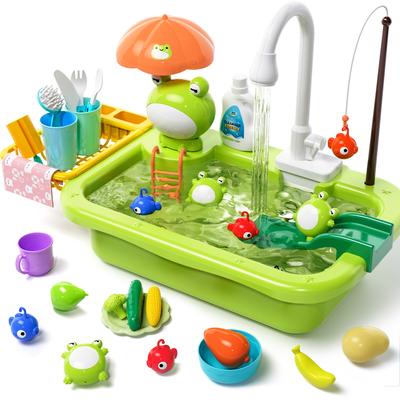 Детская кухонная игрушка, игрушки для дома, ролевые игры, мытье посуды, раковина, электрическая посудомоечная машина, ролевые игры, работа по дому, обучающие игрушки для детей