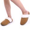 Fashion Shevalues Women Fur Cotton Slippers Winter Indoor Warm Cozy Plush Slides Man Non Slip Soft Rubber Sole New Home Flats Slippers