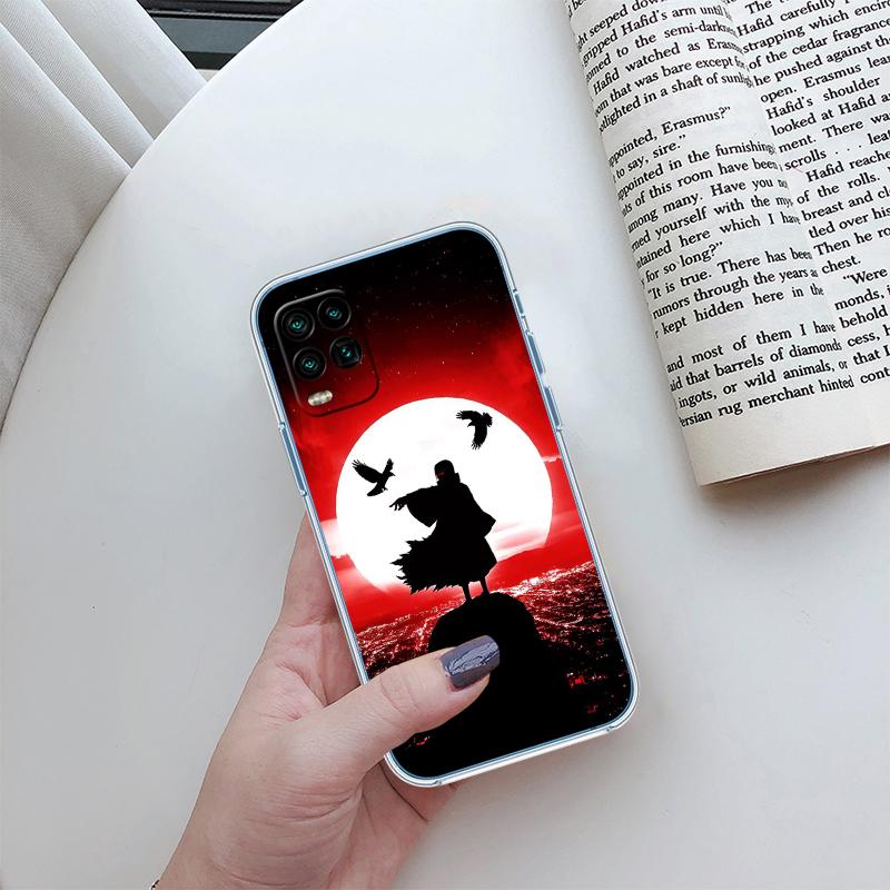 Naruto Uchiha Itachi Sasuke Transparent Phone Case for Motorola Moto Edge 20 30 40 50 S30 Fusion Ultra Pro Neo Lite + G200 G23