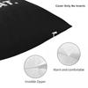 Eat Sleep Ninja Repeat Pillowcase Polyester Linen Velvet Printed Zip Decorative Pillow Case Bed Cushion Cover