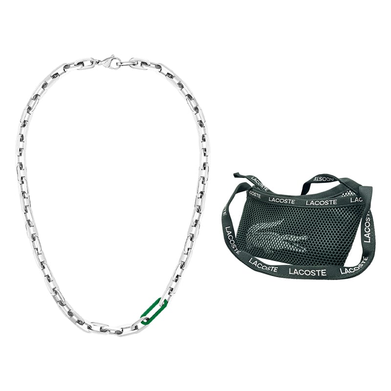 Lacoste Женские Серебряные Ожерелья из Нержавеющей Стали 2040099