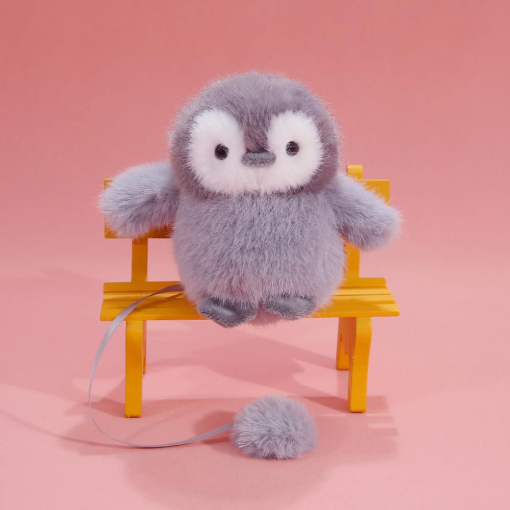 Penguin Plush Toy Shoulder Buddy Soft Stuffed Animal Gift For Kids