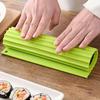 Silicone Hand Roll Sushi Rolling Curtain Bamboo Imitation Japanese Sushi Rolling Tool Easy To Clean No Mildew Sushi Mat Portable