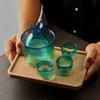 GLASKEY для саке Холодное саке 1 310 мл 4 саке и 1 холодное саке Изготовленный из этого токкури идеально подходит как для холодного, так и для горячего. Идеальный или подарок на день рождения