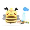 Kids Backpack Bee Model Plus Size 26x24x10cm Yellow Cute Cartoon School Bag for Kindergarten Elementary