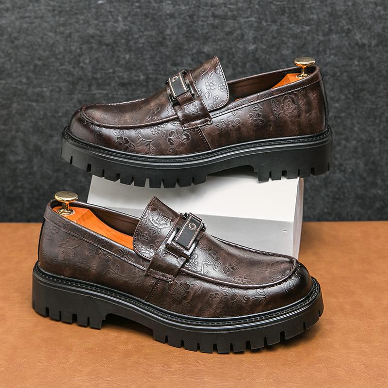 Лидер продаж, лоферы для банкетов, Европа, Америка, высококачественная мужская деловая обувь для отдыха, весна-осень, новые мужские низкие туфли