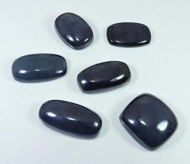 Натуральный радужный обсидиан овальной формы кабошон россыпью драгоценный камень 6 шт. лот 28-28 мм RQ-2508