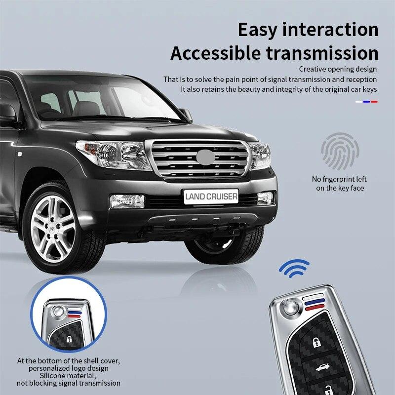 Чехол для дистанционного ключа автомобиля из цинкового сплава, полный держатель для Toyota Auris Corolla Reiz Avensis Verso Yaris Aygo Rav4 Scion TC IM 2015