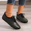 Fashion Women's Shoes On Sale 2024 New Lace Up Women's Flats Autumn Round Toe Solid Flat Casual Comfortable Large Size Shoes Zapatillas