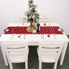 Рождественская дорожка для стола Веселое рождественское украшение для дома Декор для рождественской вечеринки 2024 Navidad Notal Noel Украшение С Новым годом 2025