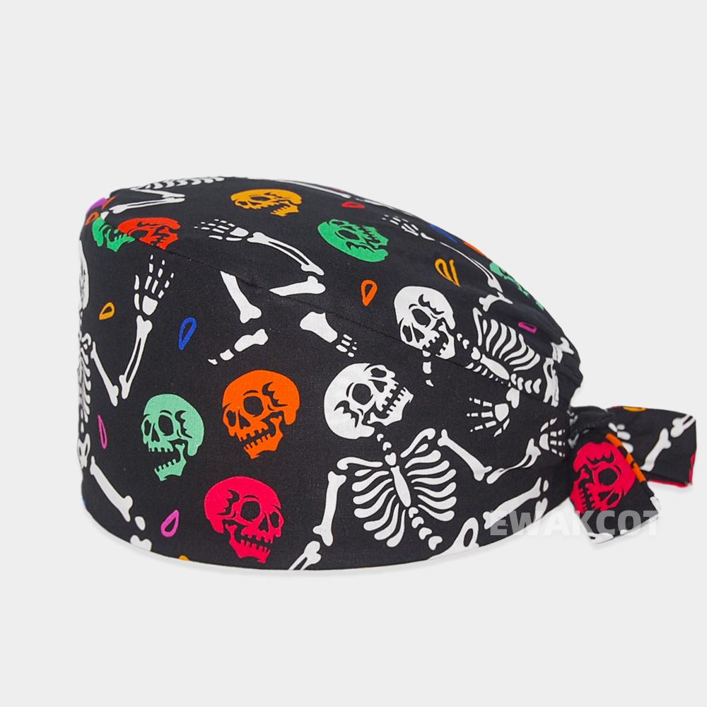 Новая мягкая кепка из хлопка, регулируемая шапка с героями мультфильмов, шапка для лабораторной работы, хирургическая шапка, аптека, аксессуары для ухода за стоматологом, шапочки-скрабы