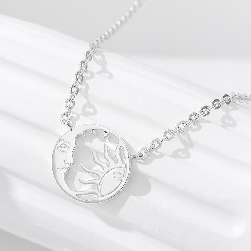 Модные подвески-совы, ожерелья для женщин, цепочка-чокер из нержавеющей стали с подвеской-совой, эстетичные ювелирные аксессуары, подарок для женщин