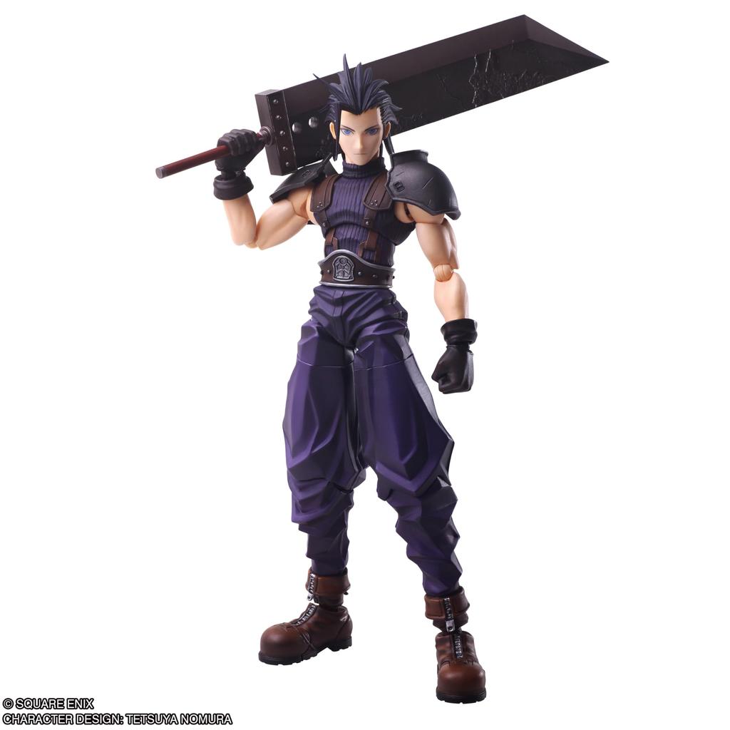 Final Fantasy VII BRING ARTS Zack Fair PVC Painted Action Figure