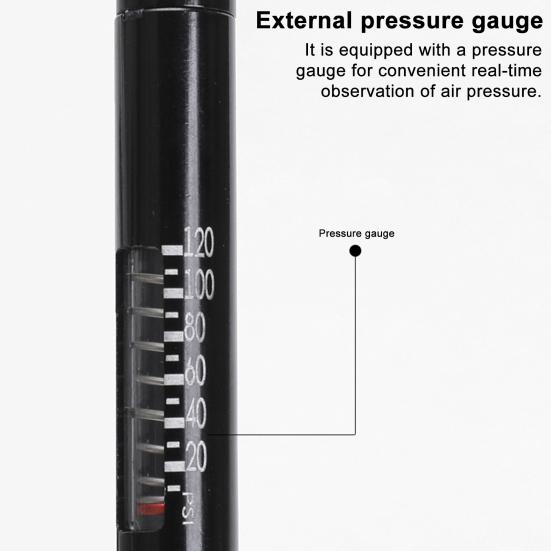 Мини-насос для велосипеда 120 PSI AV FV Schrader Presta Valve для велосипедных шин
