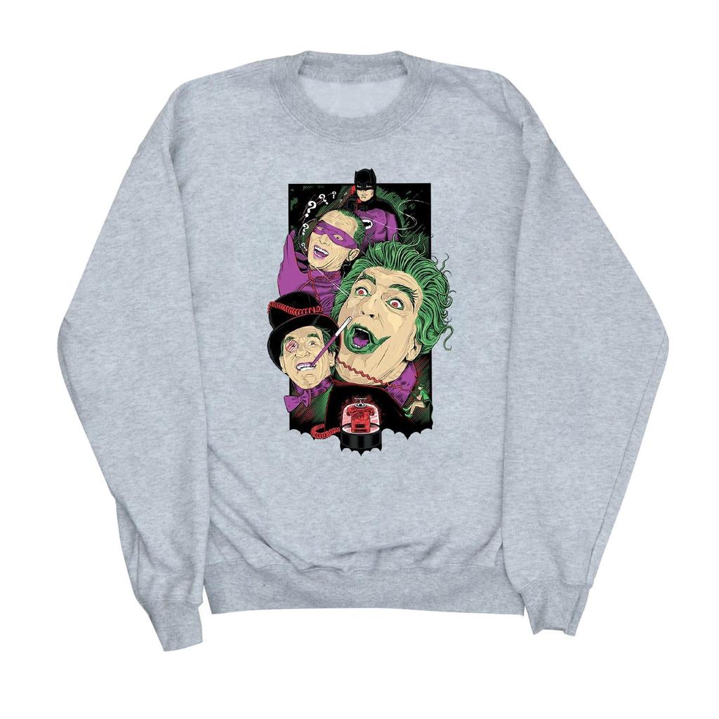 DC Comics Женский/женский свитшот из сериала «Бэтмен» Rogues Gallery