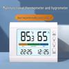 Цветной дисплей Смарт термогигрометр с многофункциональным будильником