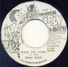 7-дюймовая пластинка TONY TUFF Gimmie Back The Work NONE Mister Tipsy Ямайка Регги Ска Даб Б/у