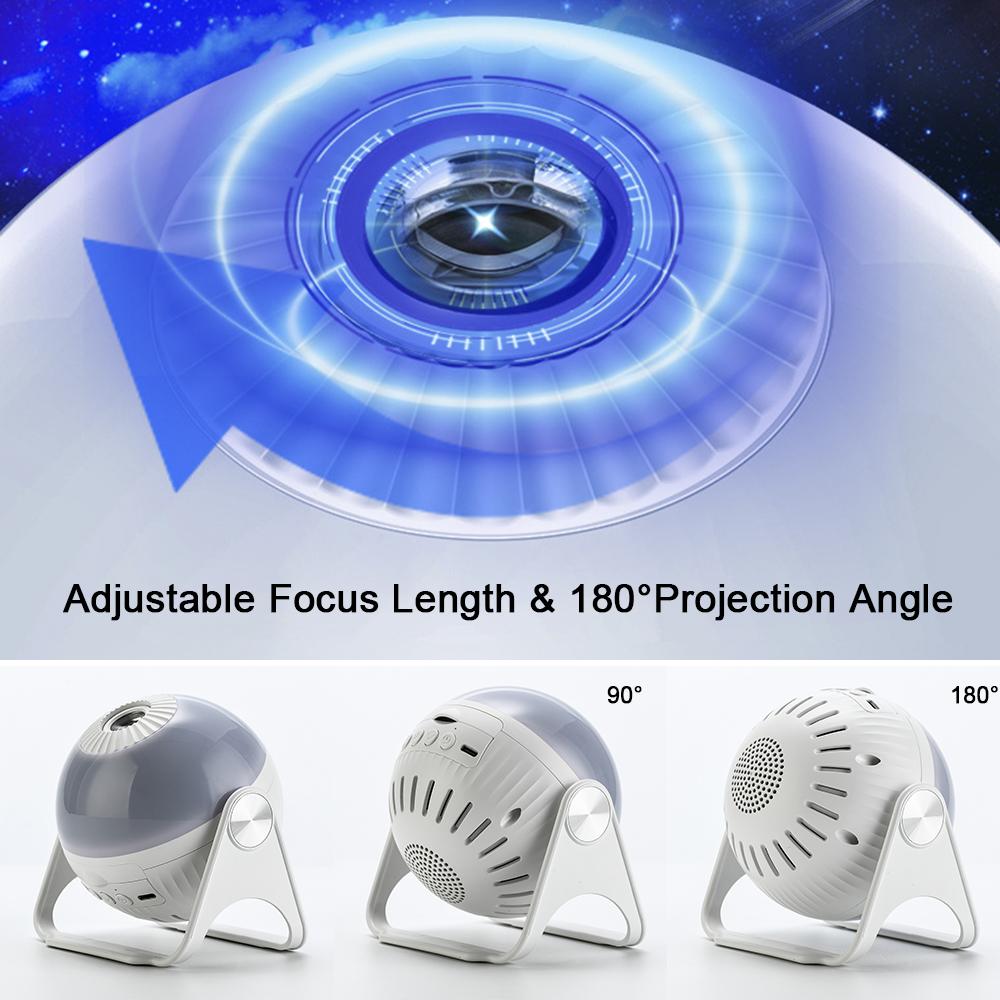 Галактика Проектор Луна лампа-Детский Ночник Звездный Планетарий Проектор 7 в 1 Созвездие