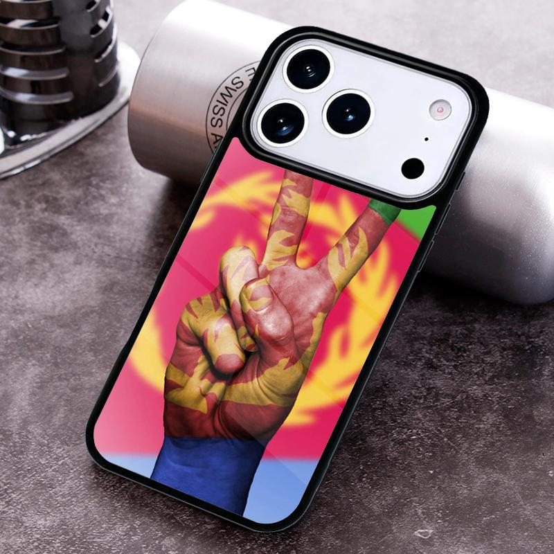 Eritrea Flag Phone Case For iPhone 17 16 15 14 13 12 11 Pro Max Plus 17Air Soft Silicone Cover