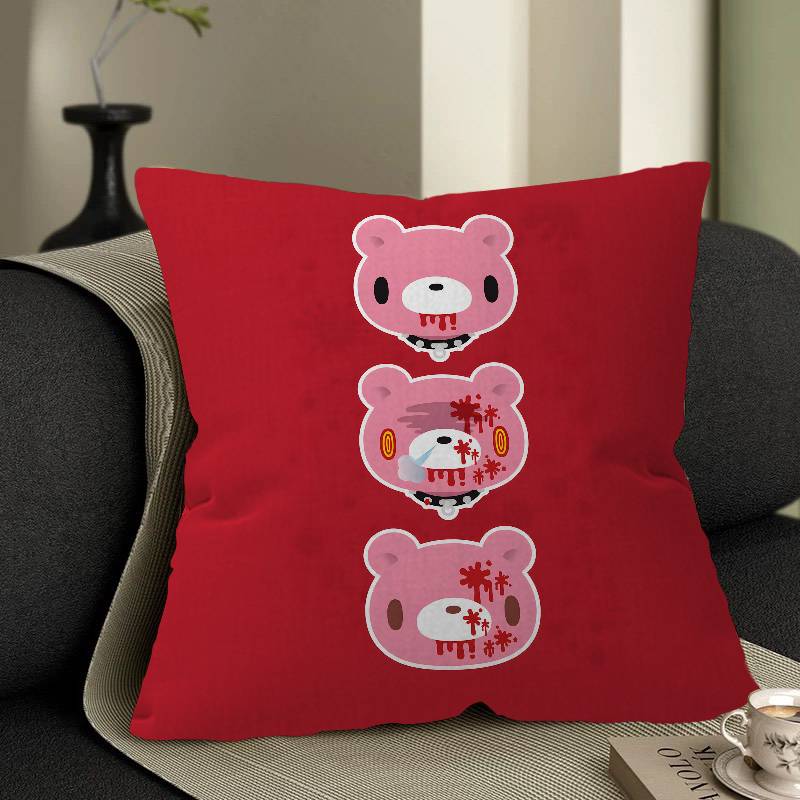 Popular Character GGloomy BBear Personalized Pillow Dust Cover Bedroom Kids Party Decoration Pillowcase Birthday Children Gift