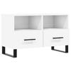 VidaXL TV Stand White 80x36x50 Cm Engineered Wood 828996