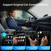 Wired To Wireless Carplay Android Auto 2in1 Wireless Adapter for OEM Car Stereo with USB Plug and Play Work on Bluetooth 5GWIFI