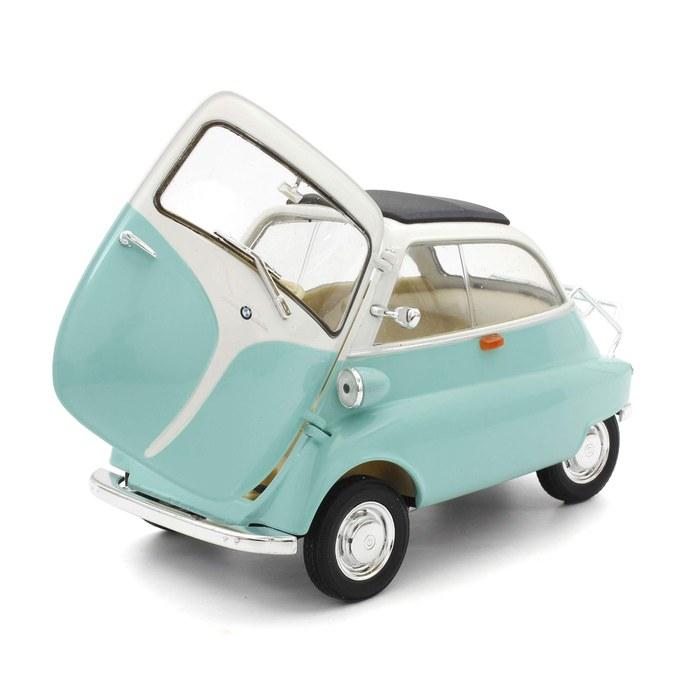 WELLY 1/18 BMW Isetta Светло-зеленый Литой Модель Автомобиля