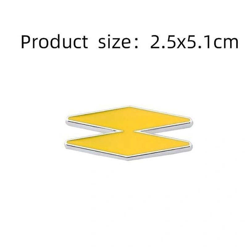 Car Metal GT RS Sport Line Badge Emblem Decals Sticker For Renault Logan Clio Megane 2 3 4 5 Captur Twingo Duster Kadjar Fluence AA11