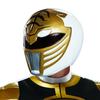 Power Rangers Cosplay White Ranger Adult Helmet