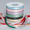 Элегантная двухсторонняя цветная лента из бутилового полиэстера 0,6 см, подарочная коробка для торта на день рождения, подарочная коробка с букетом фруктов, упаковочная лента для украшения дома