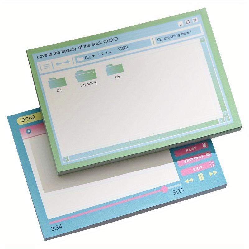 480 листов Забавный блокнот для списка дел 4,1 х 3 дюйма Блокнот для записей Списки продуктов Блокноты для заметок Забавные подарки для учителей и коллег по работе