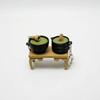 Japanese Style Chocolate Keyboard Keychain Keyboard-style Keyboard Fidget Toy  Fidget Play