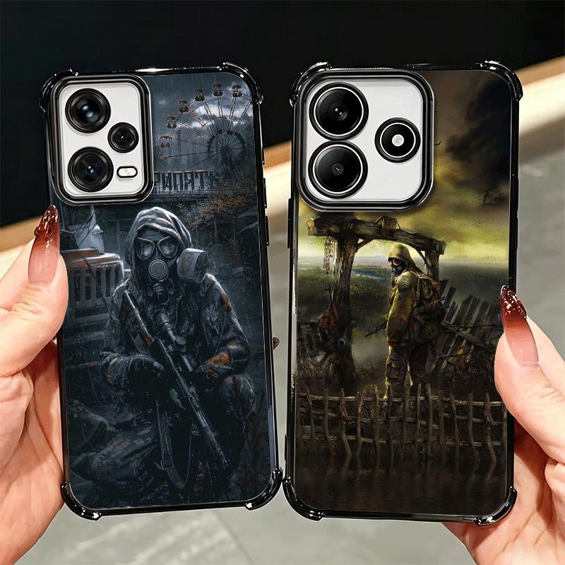 Крутой мягкий чехол для телефона S-Stalker Game для Xiaomi Redmi Note 14 15 Pro Plus 13 12 11S 11T 5G 10 9S 9 Покрытие Защита от падения Fundas