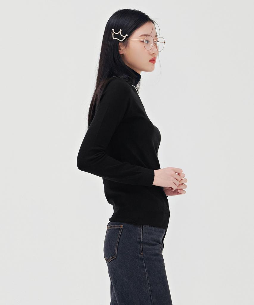 CHASECULT Women'S Basic Turtleneck Sweater-Bgzg5205E03