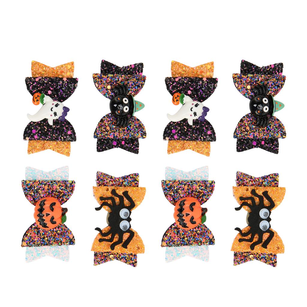 Бантики для волос для домашних животных на Хэллоуин, симпатичные, изысканные, для пучка волос для собак с резинкой для ухода за щенками, 8 шт.