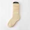 SYVISS Unisex Solid Color Scrunch Socks - Long Warm Leg Warmers, Slouch & Bubble Styles for Men and Women.