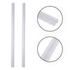 Shower Door Seal 2pcs 50cm Water Deflector Easy to Customize Length Suitable for Glass Doors Noise Reducing Design