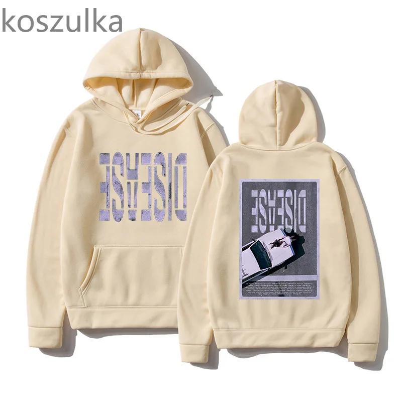 Lady Gaga Disease Hoodies Autumn Winter Harajuku Aesthetic Sweatshirts Women Clothes Fleece Clothes Vintage Punk Pullovers