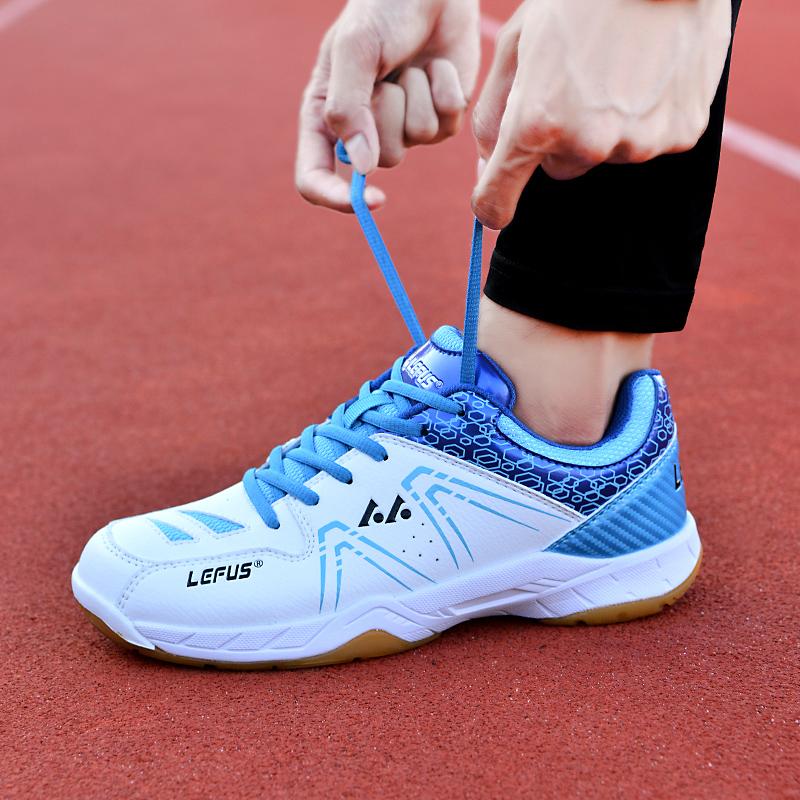 Молодежные и взрослые новые высококачественные амортизирующие противоскользящие и износостойкие туфли для бадминтона, теннисные туфли, туфли для настольного тенниса