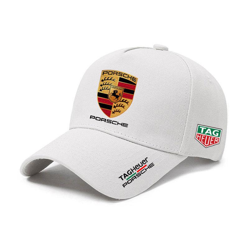 ABG4 Для Логотипа Porsche 3D Кепка Авто Мото GP Гонки F1 Машина Кепка-Козырек Кепка-Бейсболка Кепка Регулируемая Повседневная Тракер Кепка Аксессуары