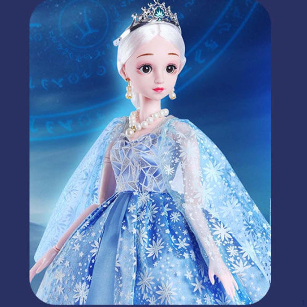 24 inch Ball Jointed Doll Princess with Clothes and Accessories Fashion BJD Dolls for Kids