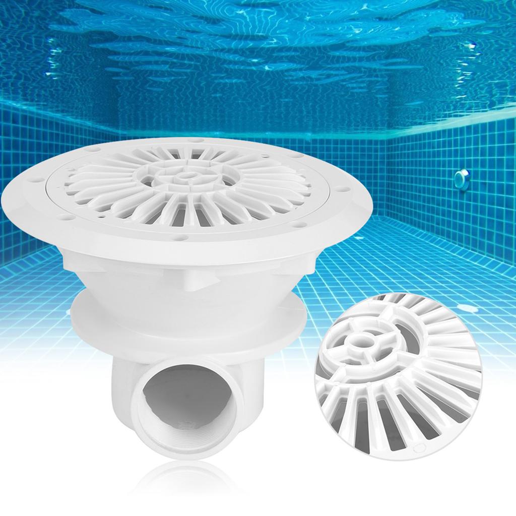 Крышка основного слива бассейна Крышка слива пола Выход воды Всасывающий вход воды 2.7in