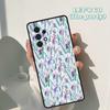 Blue Iris Flower phone case For Samsung Galaxy A42 A31 A40 A51 A71 A32 A80 A91 A52 A72 A73 A20e A21S A50 A70 A11 A12 Cover