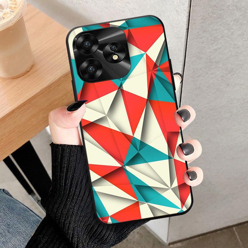 For Umidigi A15c A15 Case Black Bumper TPU Soft Silicone Phone Cover For Umidigi A15 Cases A 15 15C Coque Funda Capa Bumper