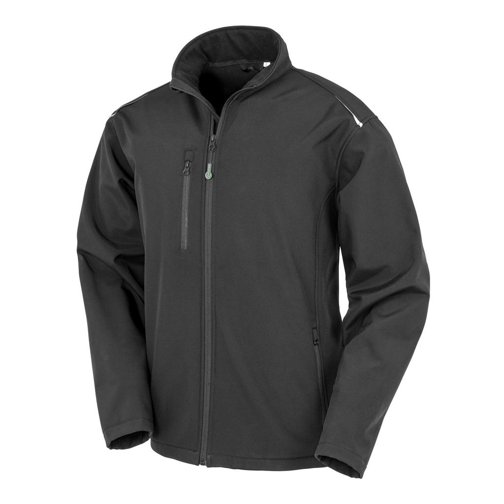 Result Genuine Recycled Mens Printable 3 Layer Soft Shell Jacket