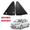 Для Toyota Yaris 2012 2013 2014 автомобильное левое и правое зеркало заднего вида, треугольная крышка, накладка, угловая крышка зеркала