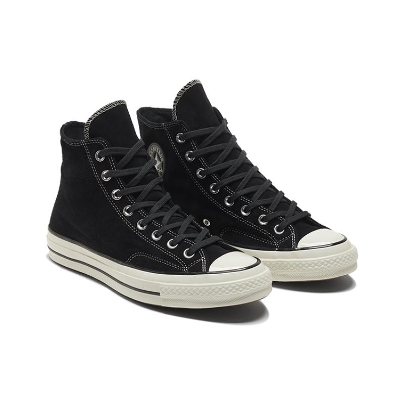 Converse Chuck Taylor All Star Chuck Taylor Удобные Повседневные Эспадрильи на Высокой Платформе Унисекс Черно-Белые