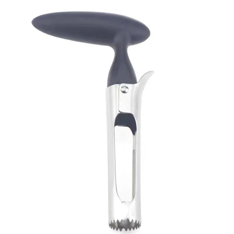 Нержавеющая сталь Apple Corer Фруктовые семенные сердцевины Удаление сердцевины груш Apple Corer Сеялка-нож для нарезки Прочные кухонные гаджеты Инструменты для овощей