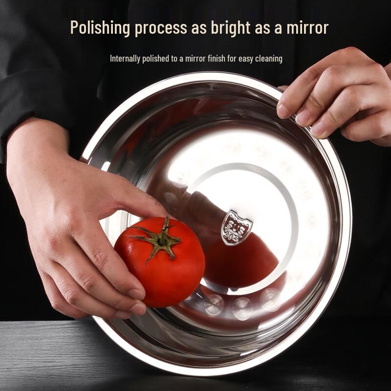 Lu Feng Lai 304 Stainless Steel Commercial Multi-Purpose Bowl